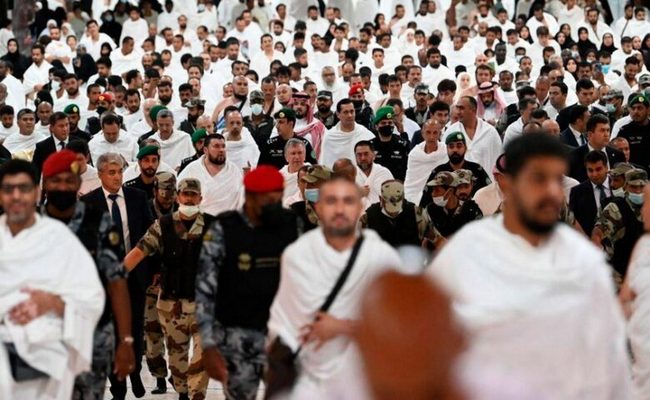 Həcc ziyarəti üçün Səudiyyə Ərəbistanına 1,5 milyondan çox zəvvar gəlib
